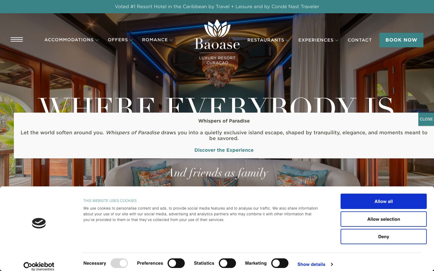 Baoase Luxury Resort Curacao